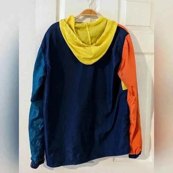 Disney Mickey Mouse Hooded Lightweight Windbreaker Jacket Retro Look Sz. Small - Picture 3 of 7